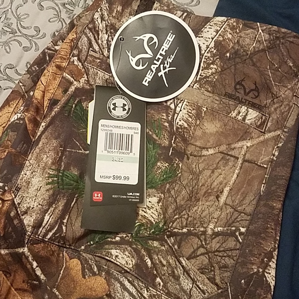 Camo water resistant pants